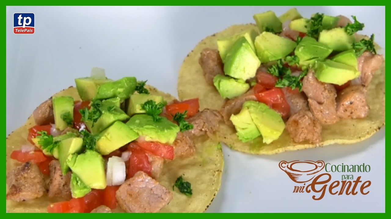Cocinando Para Mi Gente: Tostadas de Cerdo