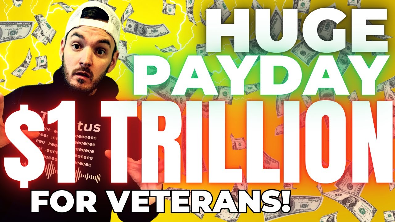 $1 TRILLION Dollars IS GOING TO VETERAN BENEFITS HOLY COW