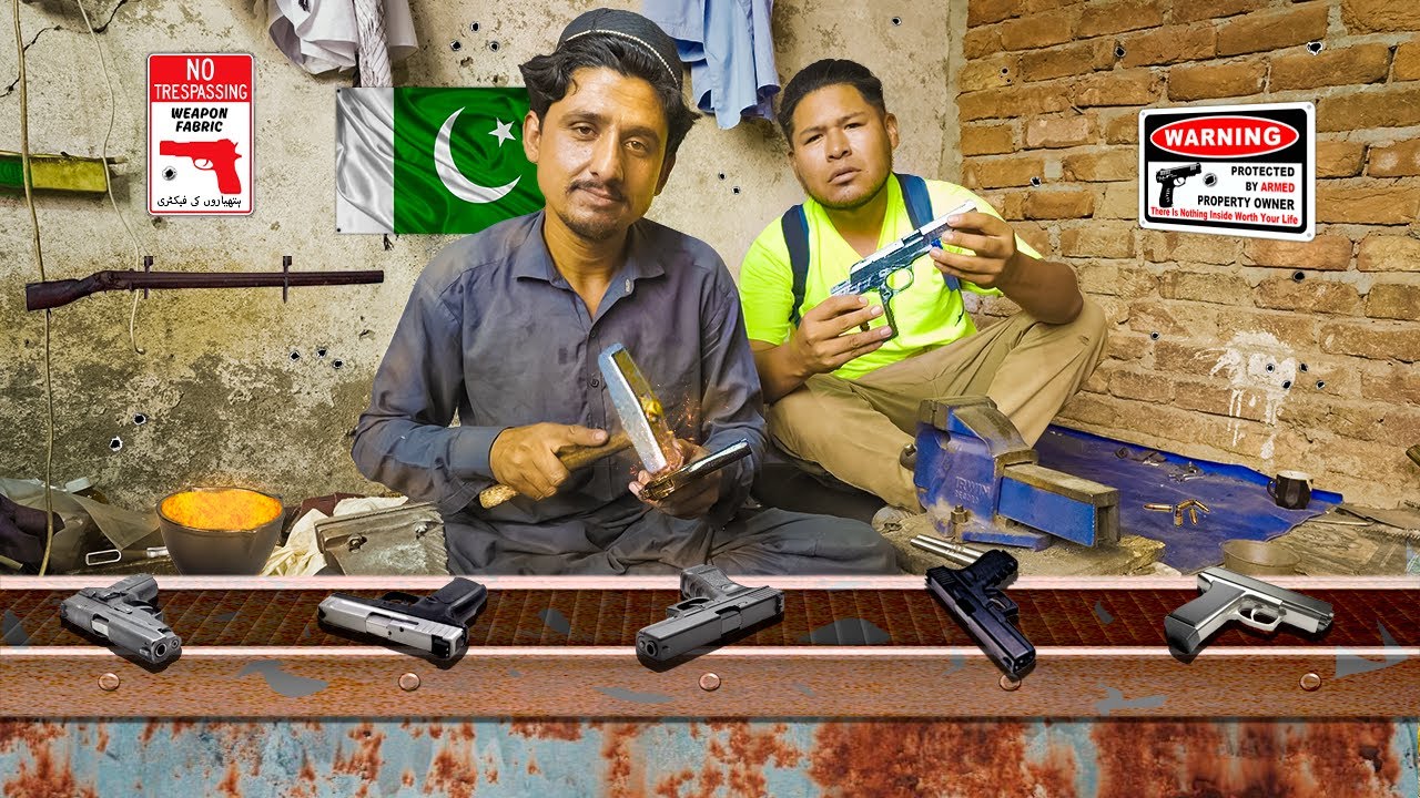 FUI A UNA FÁBRICA DE ARMAS EN PAKISTÁN (muy extremo)