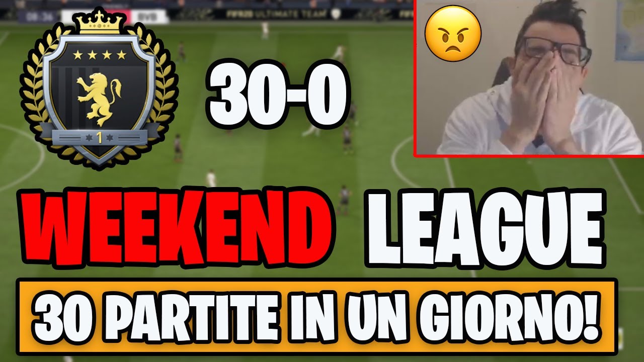 🏆 30 PARTITE IN UN GIORNO!! RIASSUNTO DELLA WEEKEND LEAGUE PIÙ PAZZA DI SEMPRE!!