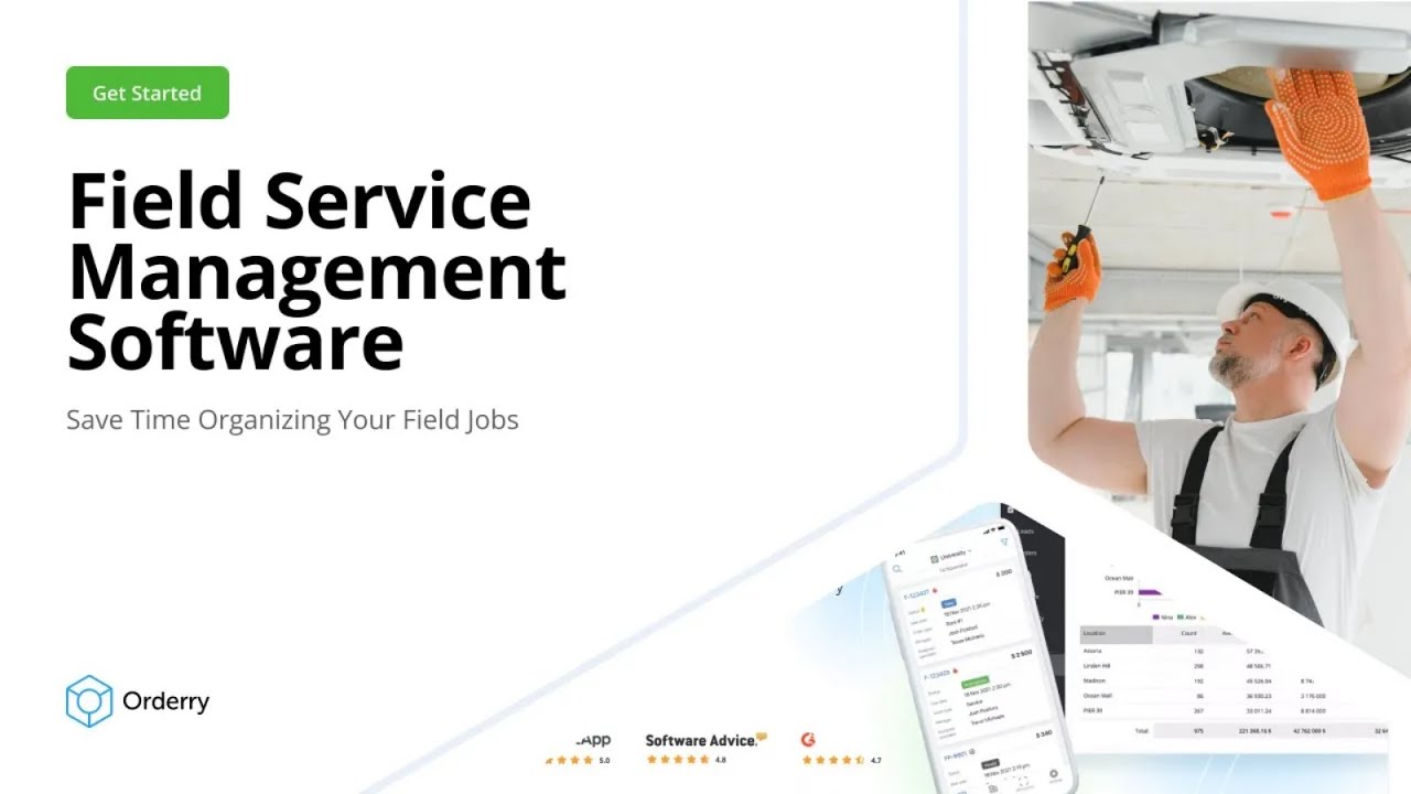 Get Started - Field Service Management Software | Orderry