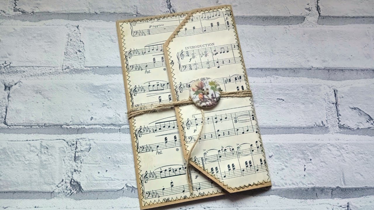 Paper Bag Journal with Pockets & Flips