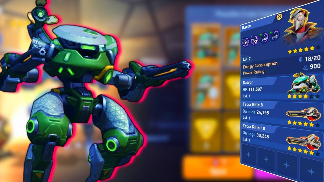 SALVOR! You're Part Of The Team Now! Mech Arena 🏥