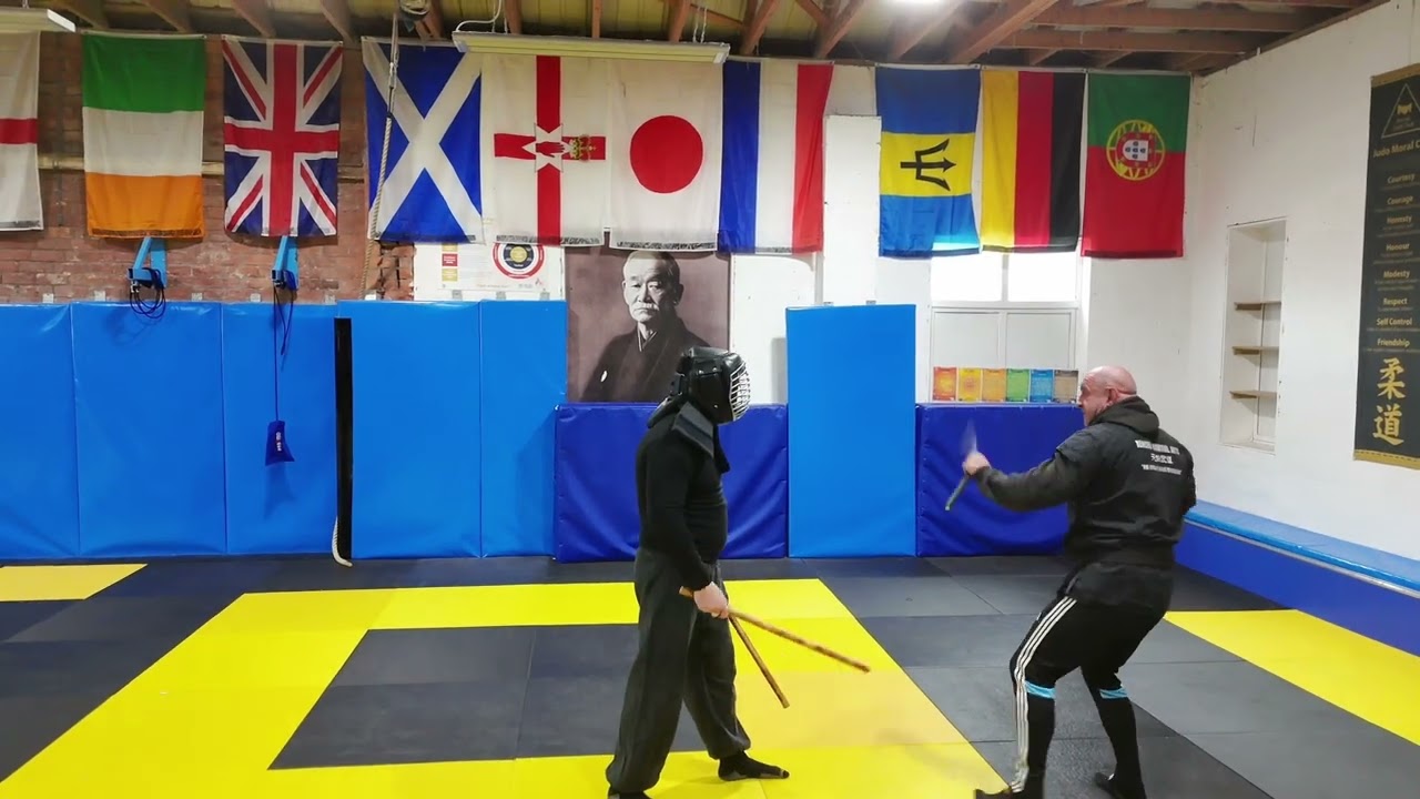 Double nunchaku combat drills