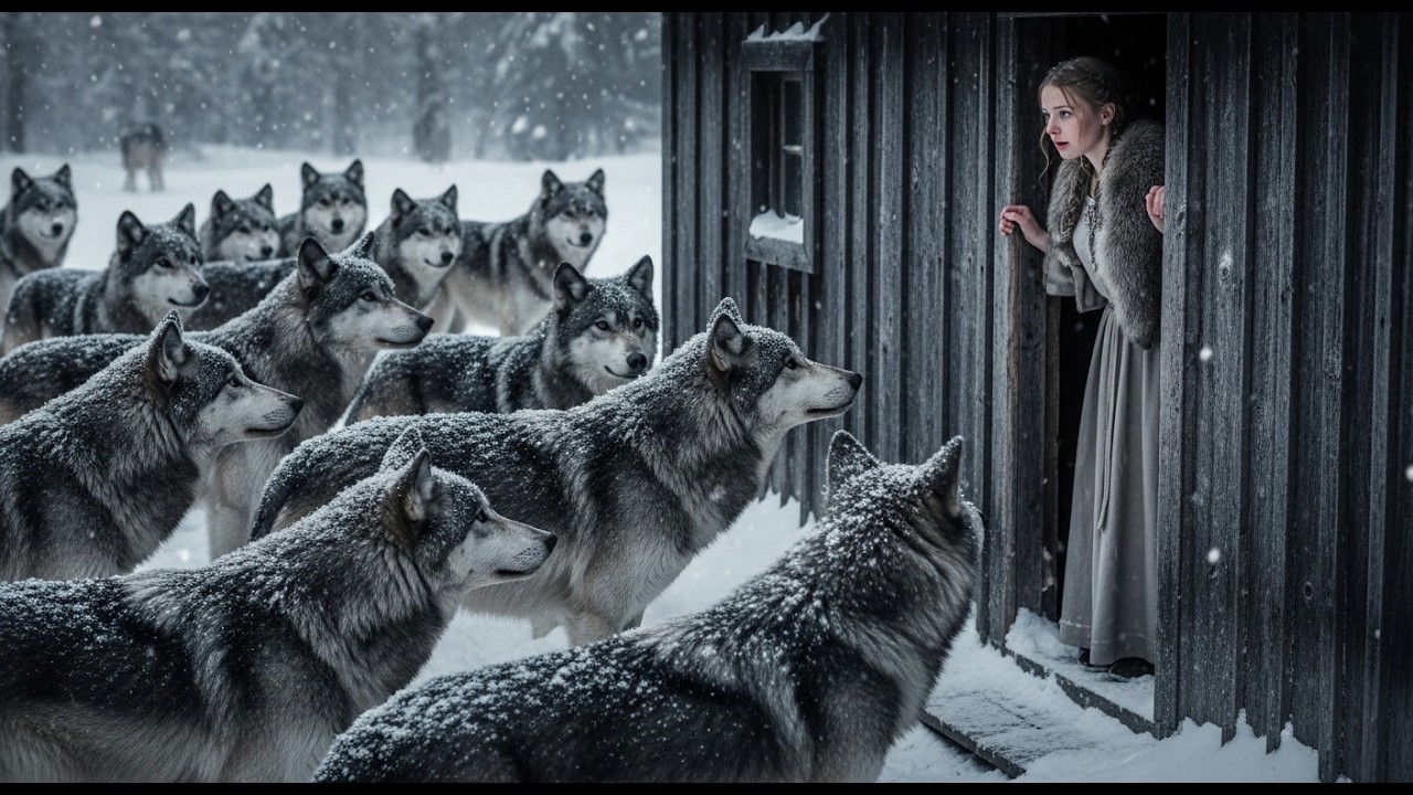 20 Wolves Scratched at Her Door During the Blizzard-The Omega Had No Idea One Was the Alpha King