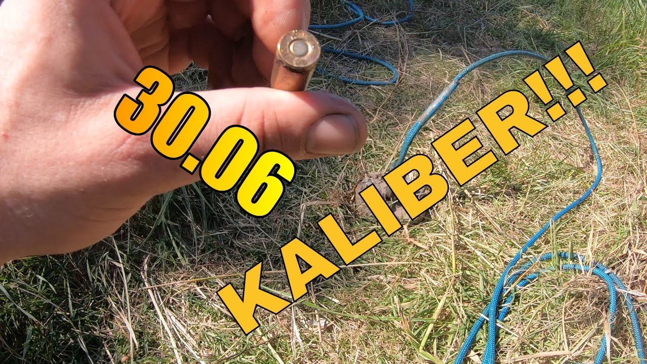 Magnetfiske. Vi får upp patroner och mynt i en annan del av Köping!