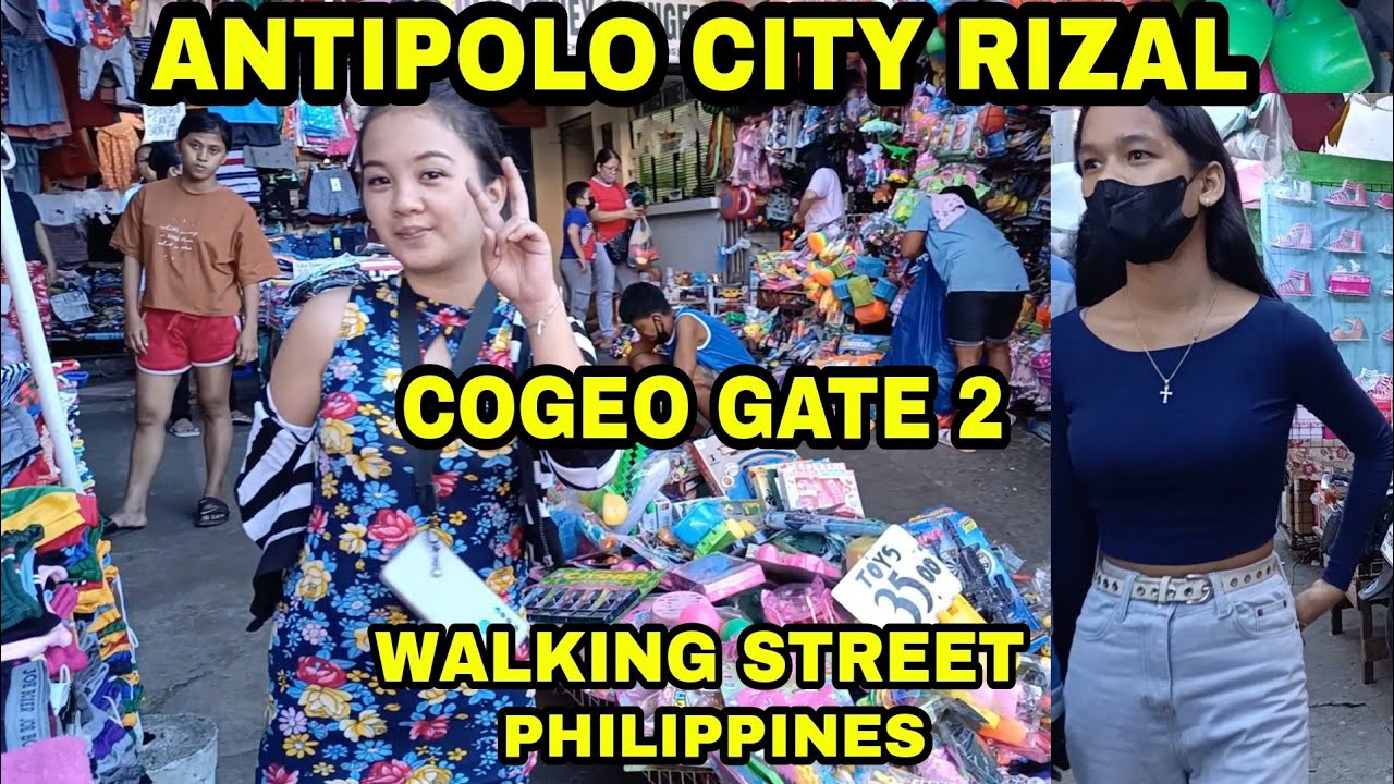COGEO GATE 2 ANTIPOLO CITY RIZAL | WALKING STREET PHILIPPINES 🇵🇭 | @yournessvlog