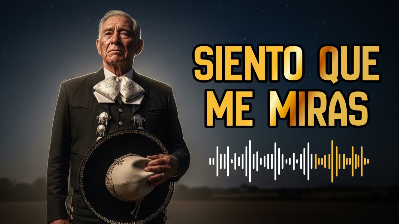 LA RANCHERA MÁS TRISTE | SIENTO QUE ME MIRAS