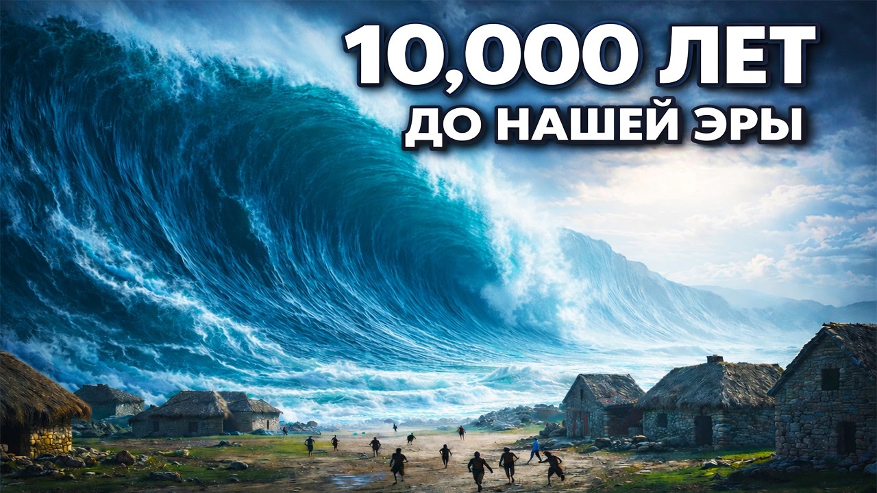 Почему случился ВЕЛИКИЙ потоп: Что на самом деле произошло 10 тысячелетий назад?