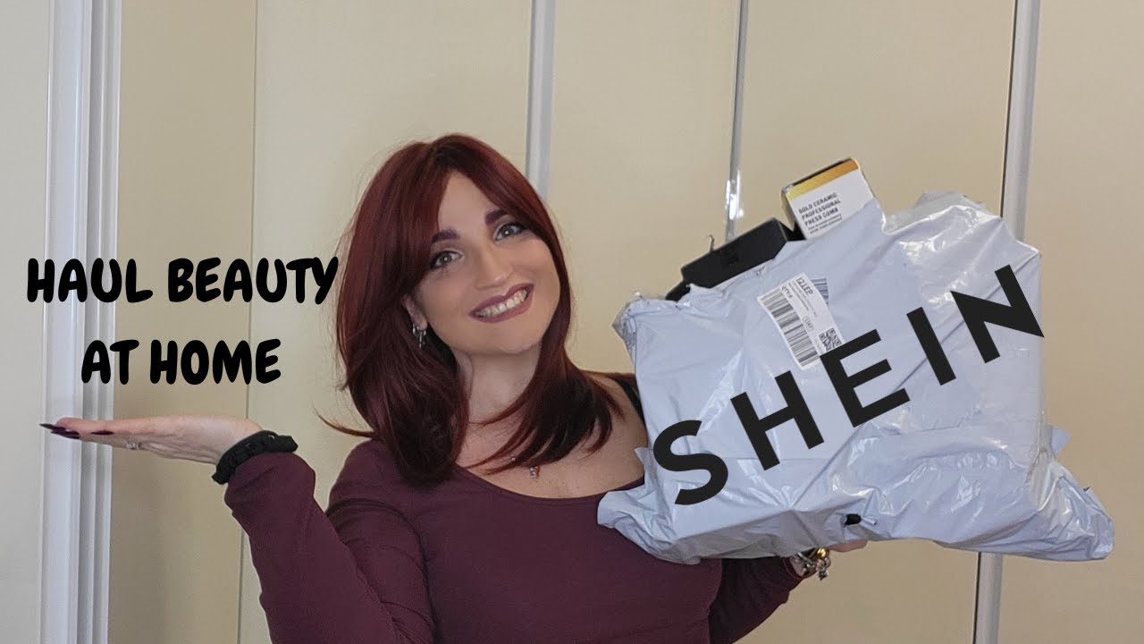 HAUL SHEIN -  BEAUTY AT HOME GLOW UP - Alessandramakeupandnails