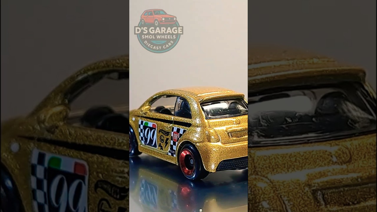 Hot Wheels - Fiat 500 e - SHORT #hotwheels   #fiat   #fiat500e  #dsgsw