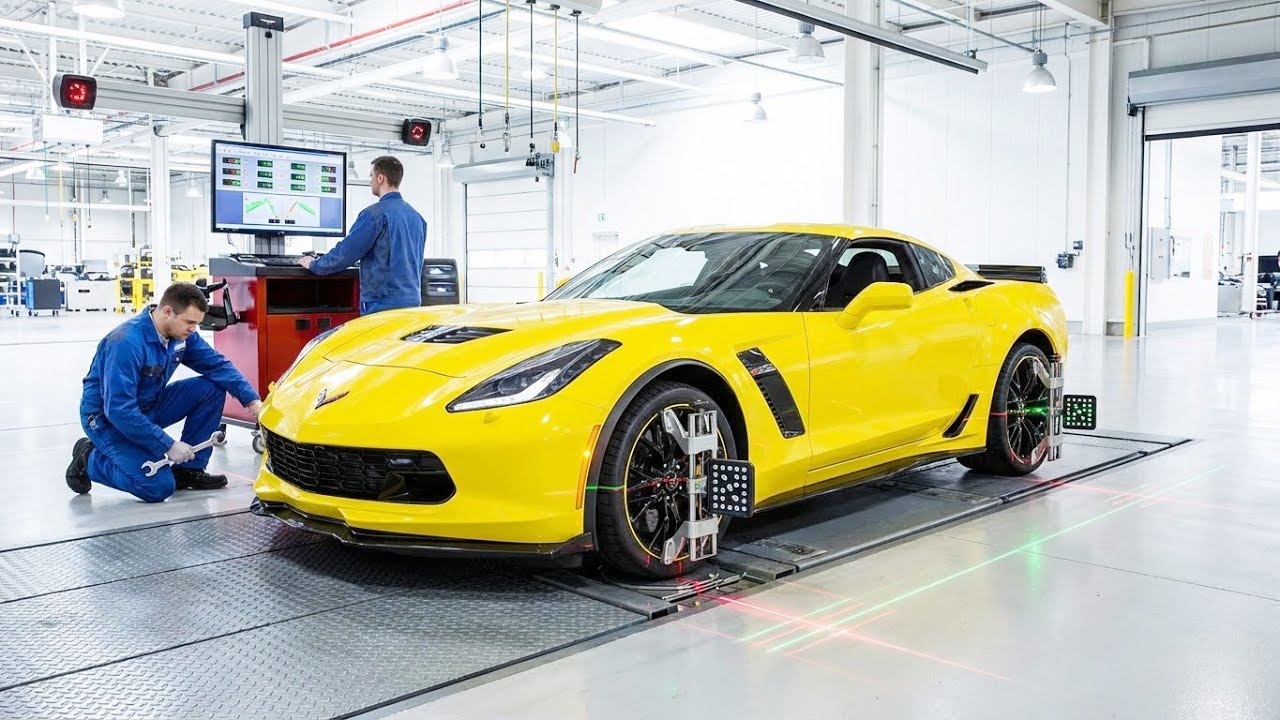 Corvette Z06 Track Package: Precision Laser Alignment & Suspension Geometry Setup