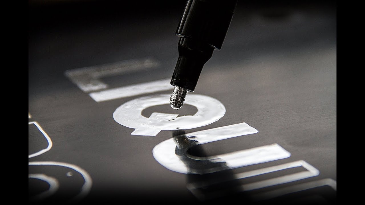 БОЛЬШОЙ ТЕСТ МАРКЕРОВ Molotow liquid chrome
