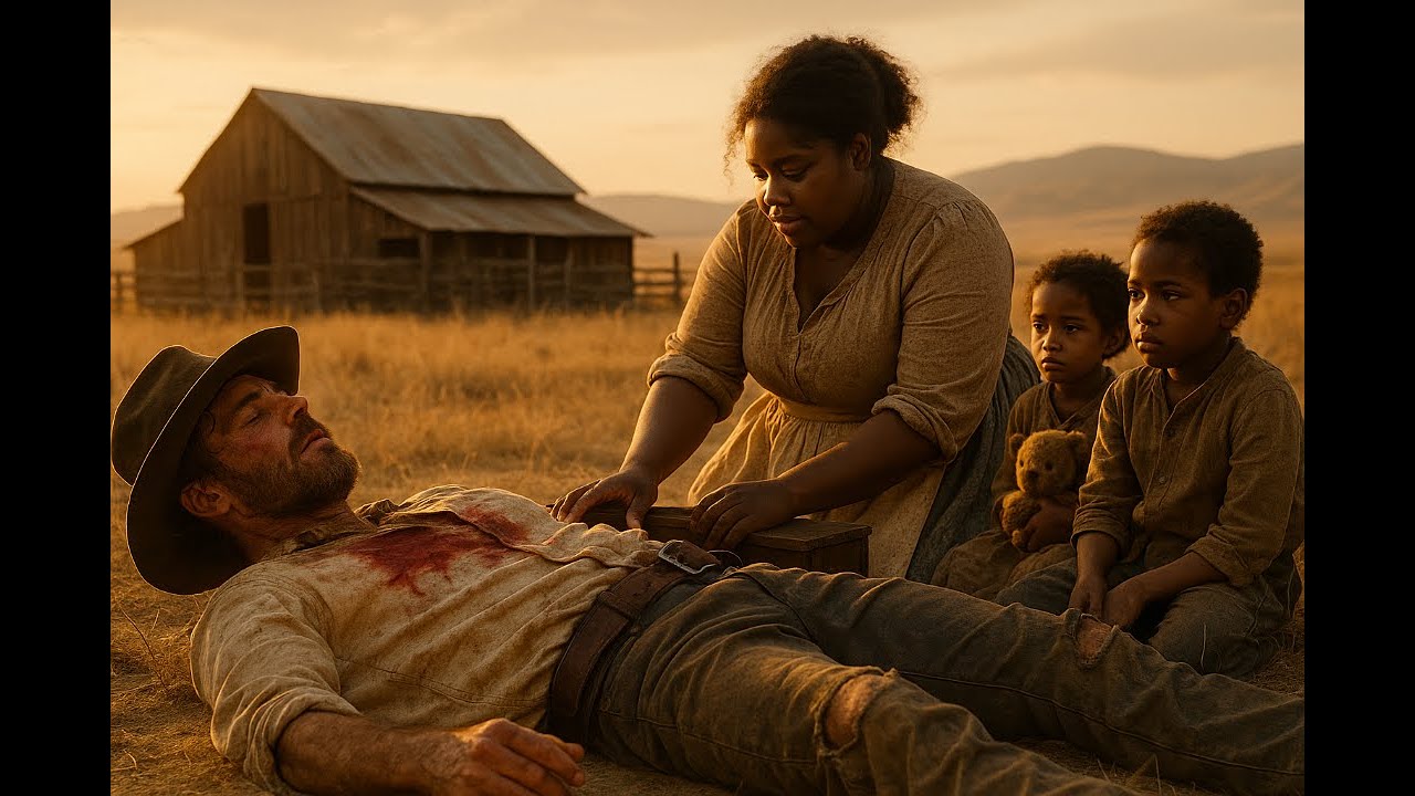 Poor Black Fat Widow Saves Rich Cowboy (Western Love Story)