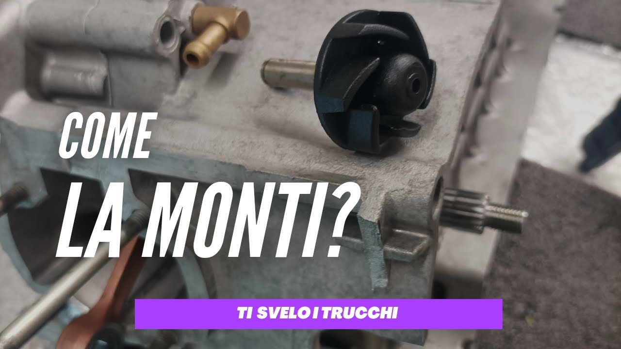 Facciamo chiarezza sulla POMPA ACQUA PIAGGIO.