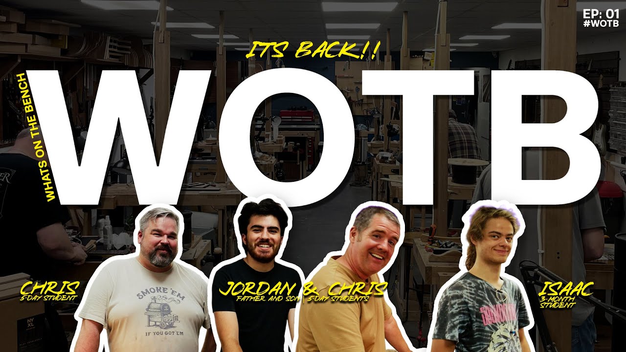 🔨 What&rsquo;s on the Bench is BACK! | Incredible First-Time Guitar Builds & Custom Designs (Ep. 1)
