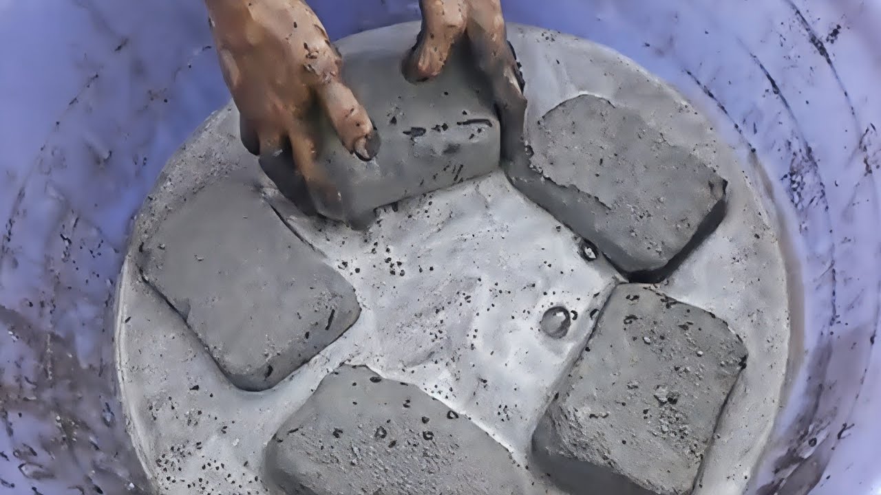 Sand cement crunchy deep water tub crushing 😋🩶🩶🩶😋👍✌️👌🫶🫶🫶