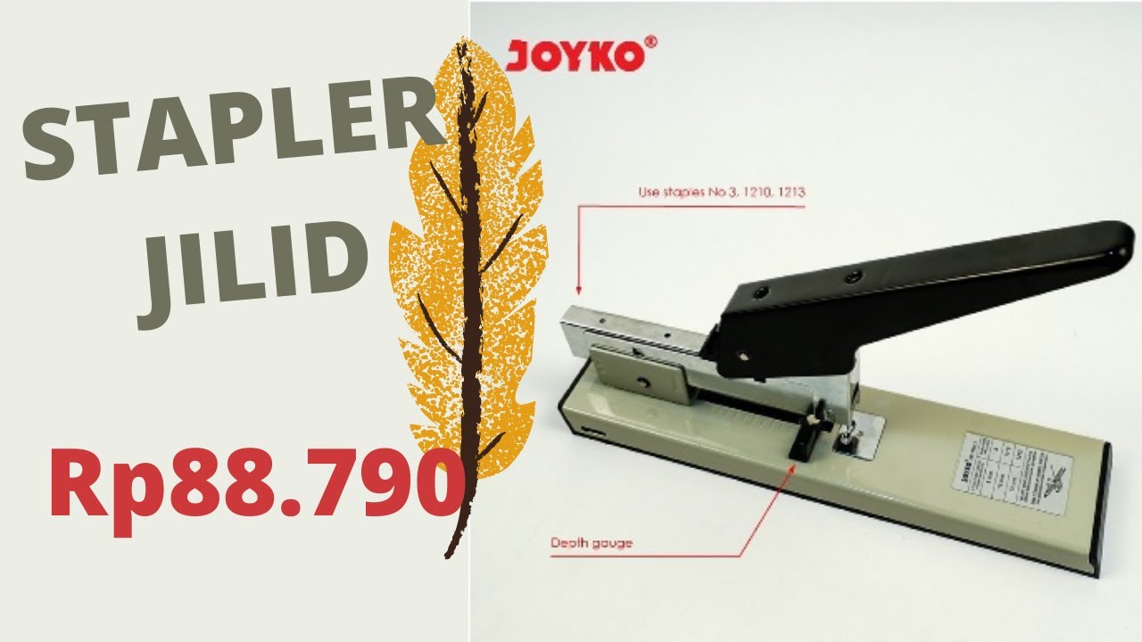 Staples Kenko HD 12N/13 Jilid Bisa Sampai Tebal 13mm - Untuk Usaha Fotocopy Pemula
