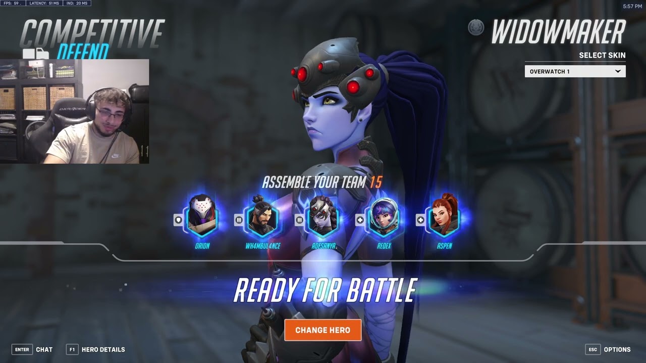 ВОТ КАК ВЫГЛЯДИТ ПРОФЕССИОНАЛЬНАЯ ВДОВА! HYDRON TOP 500 WIDOWMAKER OVERWATCH 2 ГЕЙМПЛЕЙ 12 СЕЗОН