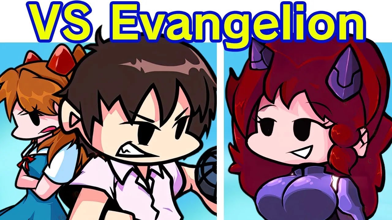 Friday Night Funkin' VS Neon Genesis Evangelion FULL WEEK + Cutscenes (FNF Mod) (Funkelion/Anime)