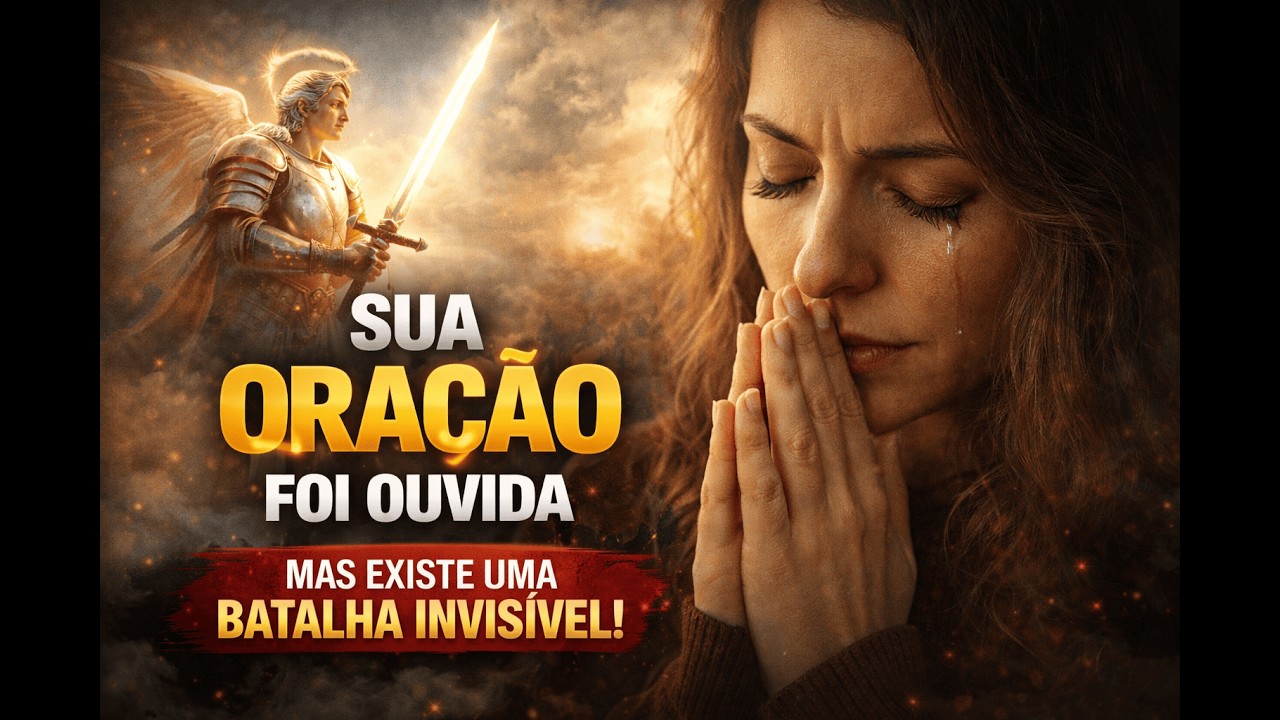 “Desde o primeiro dia Deus te ouviu… mas há uma batalha invisível!”