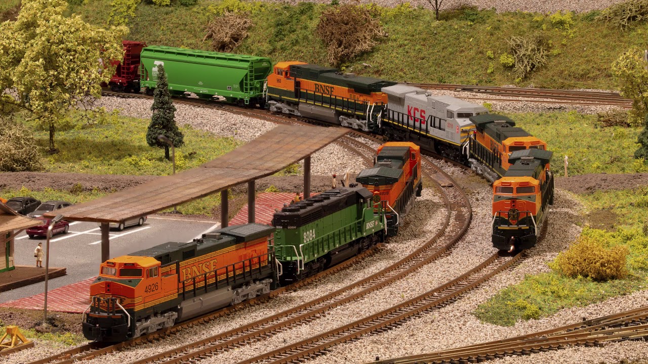 N-scale Various Railroads