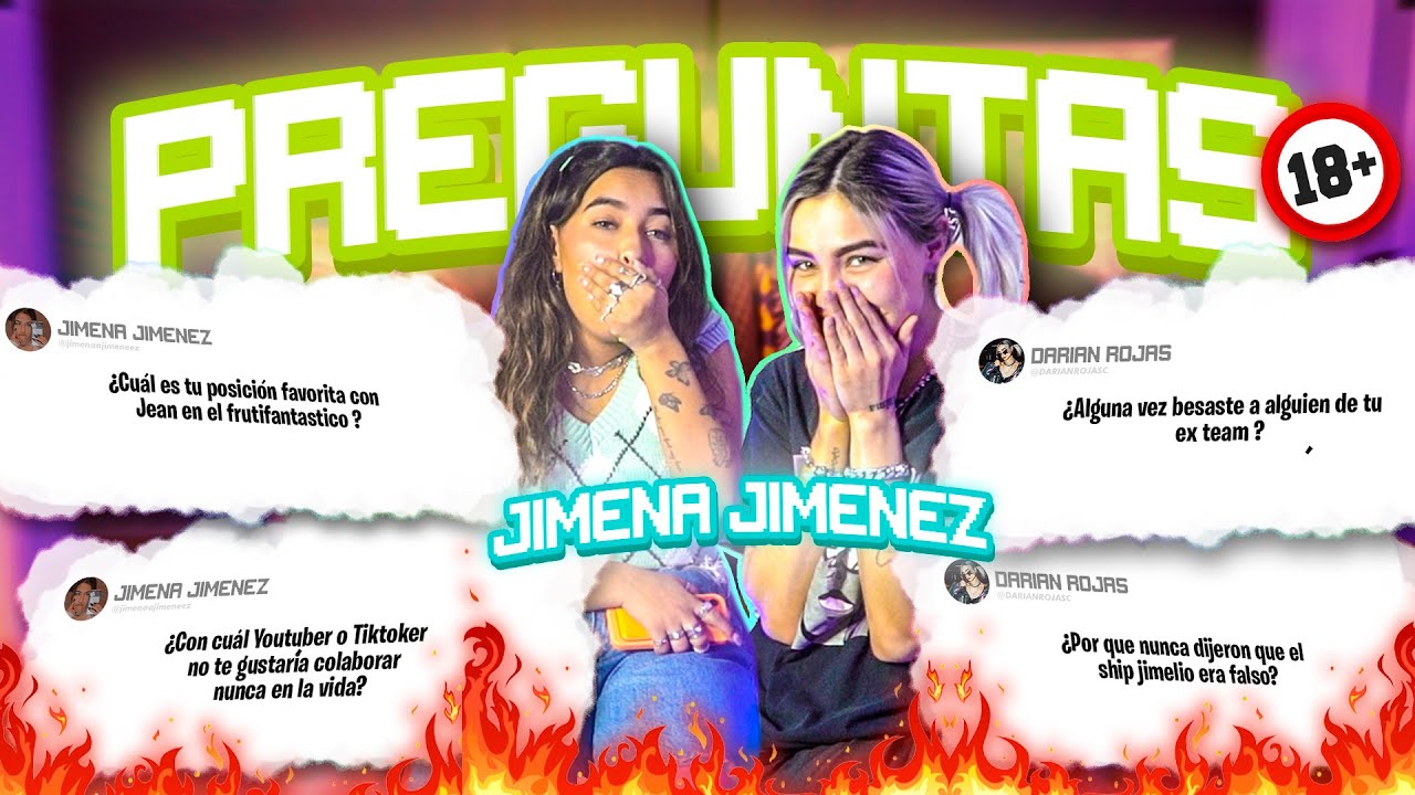 PREGUNTAS INC&Oacute;MODAS ft Jimena Jim&eacute;nez *RESPONDI&Oacute; TODO* | Darian Rojas