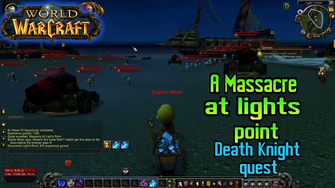 World of Warcraft Quest Guide: Massacre At Light's Point ID: 12701