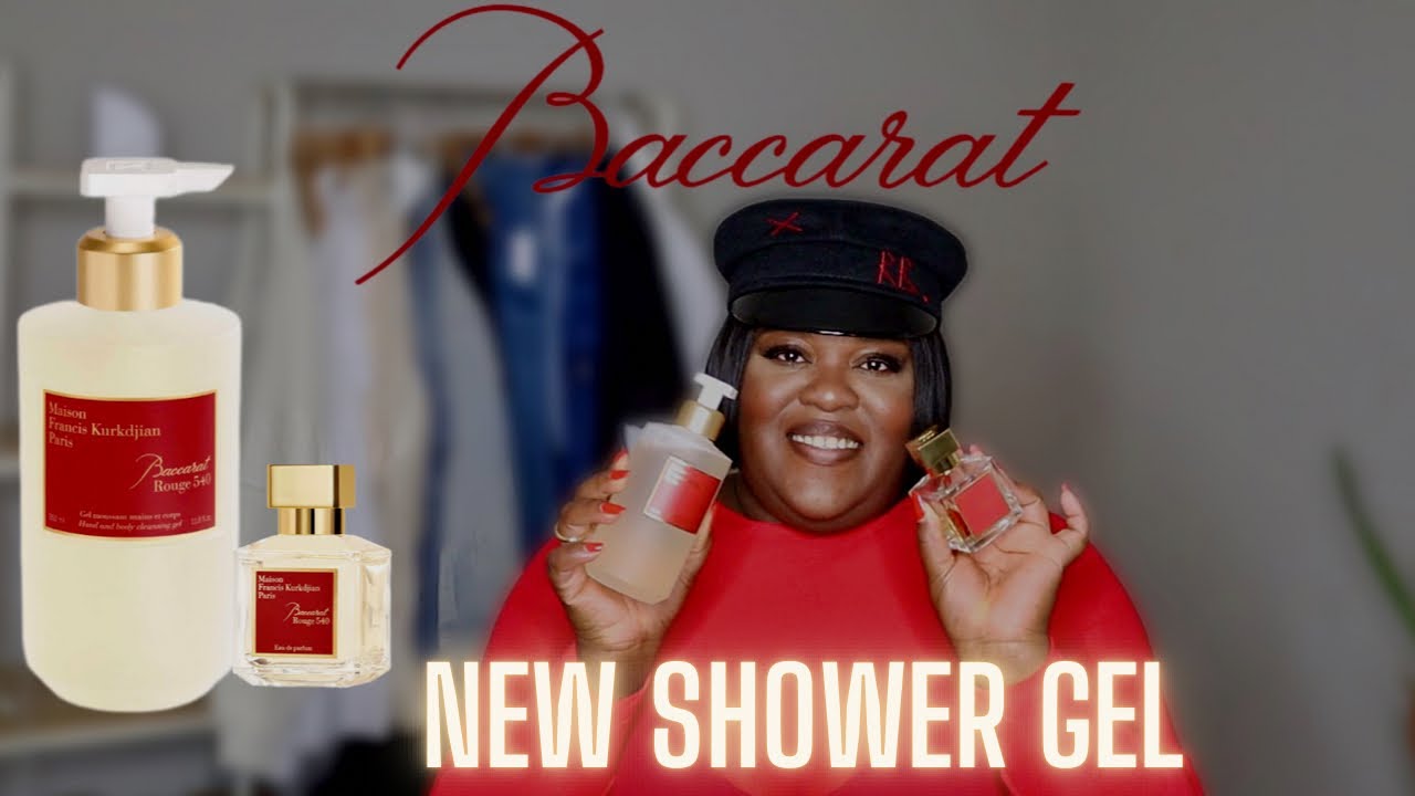 NEW BACCARAT ROUGE 540 SHOWER GEL REVIEW🔥🔥🔥 #baccarat #luxury