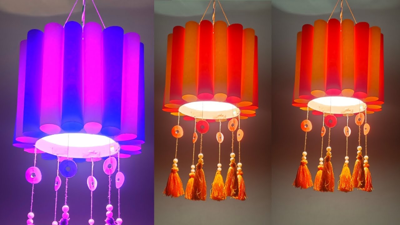 Handmade Akash Kandil | Akash Kandil Making At Home For Diwali | Lanterns | Diwali 2023 | AfsCrafts