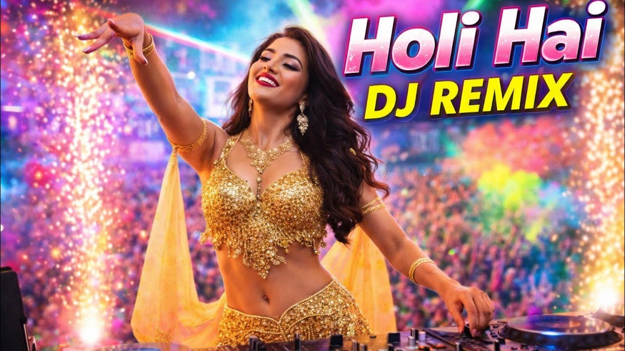 Holi Hai DJ Remix 2026 🔥 | Slice Romantic Mix | Holi Special Dance Party Song