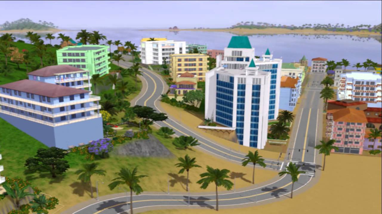 The Sims 3  : South Islands world