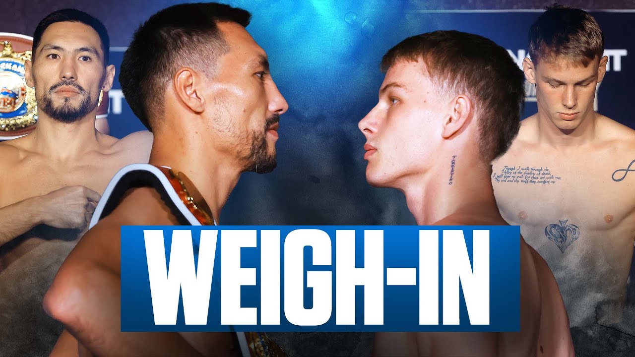 Janibek & Mikhailovich Ready To Settle The BAD BLOOD | WEIGH-IN