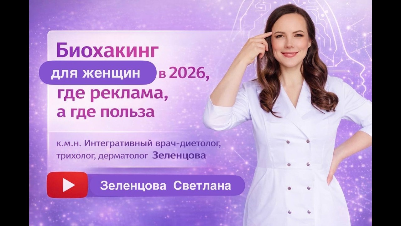 «Биохакинг для женщин в 2026,где реклама, а где польза»