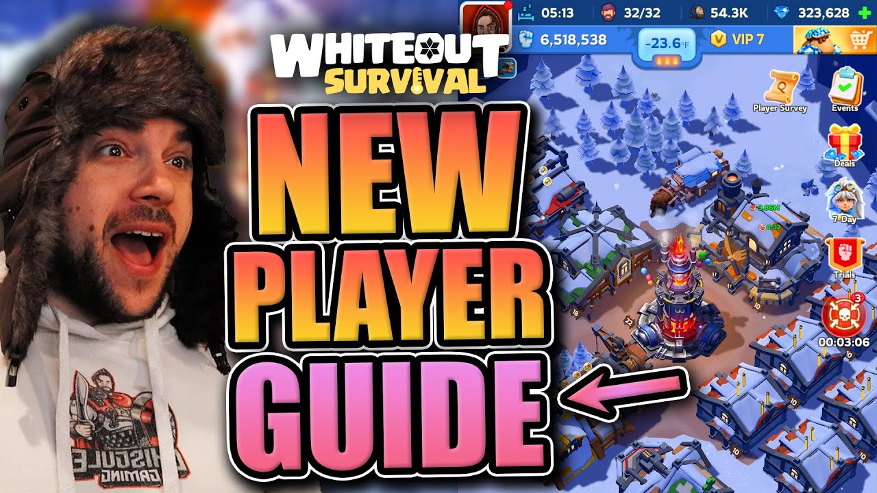Day 1 Guide [new player tips and tricks] Whiteout Survival