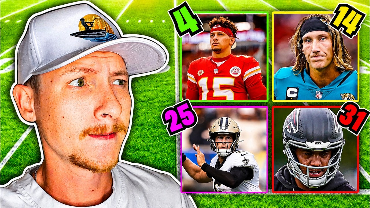 My Top 32 NFL QUARTERBACKS! (2026-27)