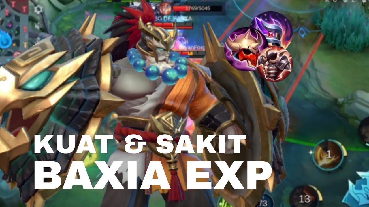 BAXIA EXP TERKUAT DAN TERSAKIT BUILD 2025 | MOBILE LEGENDS 