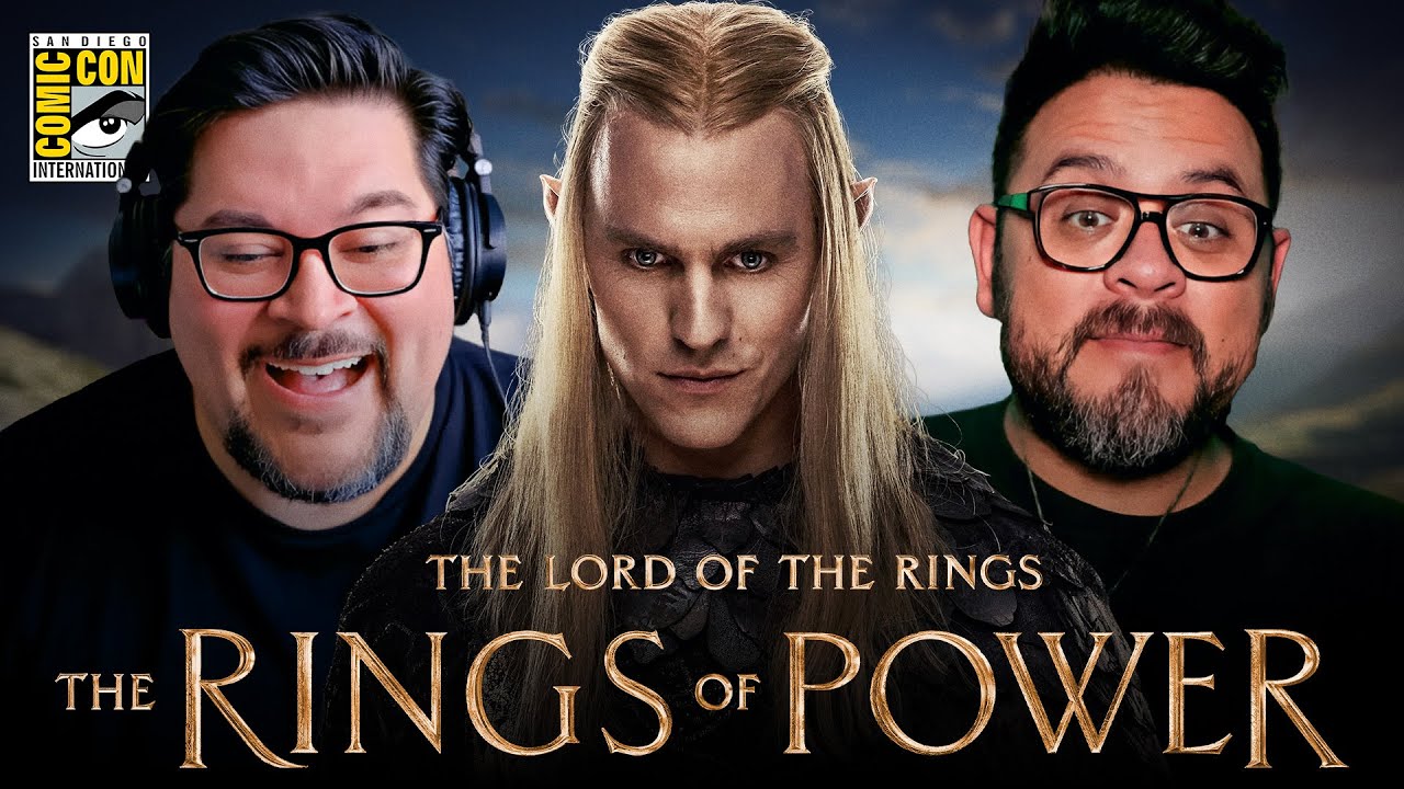 THE RINGS OF POWER - SDCC Trailer Reaction | The Lord of the Rings
