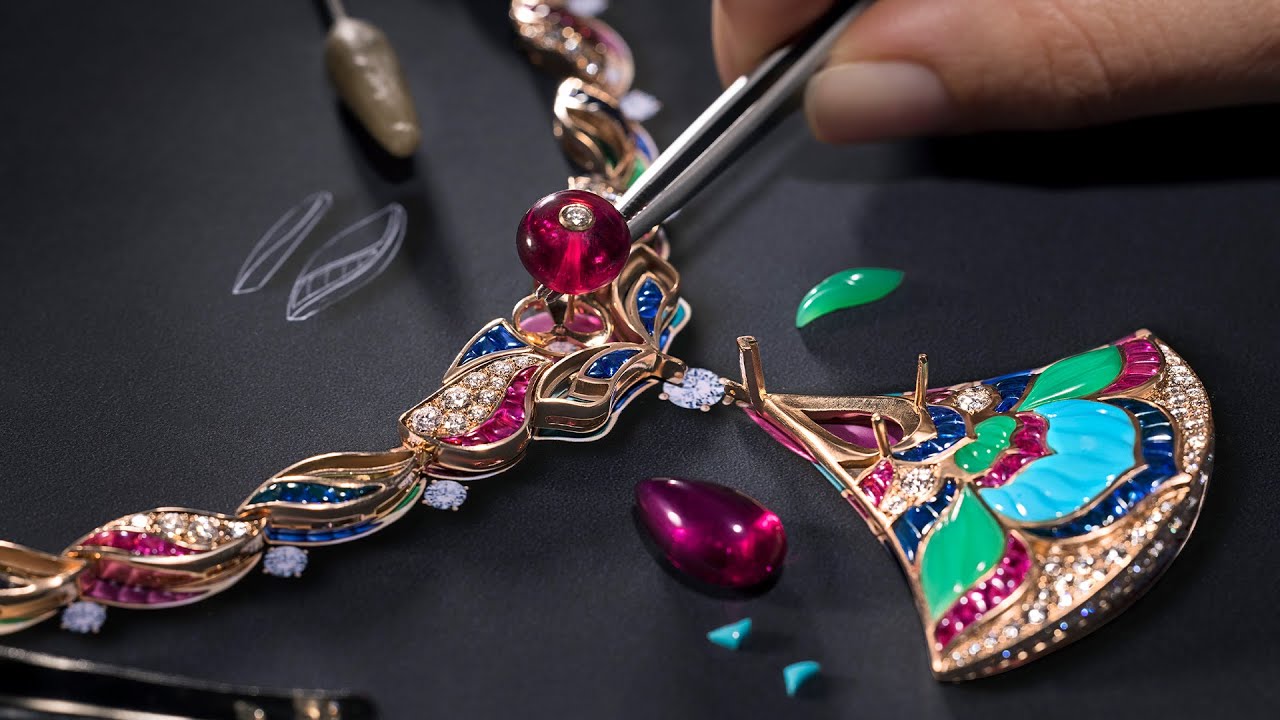 The Oriental Mosaic necklace | Mediterranea High Jewelry