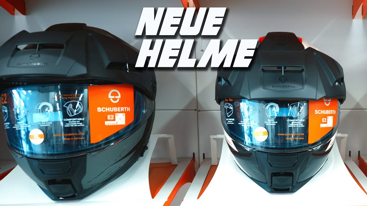 Schuberth S3 und E2 - Vorstellung Motorradhelme