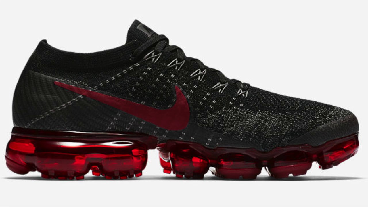 AIR VAPORMAX | BLACK/DARK TEAM RED
