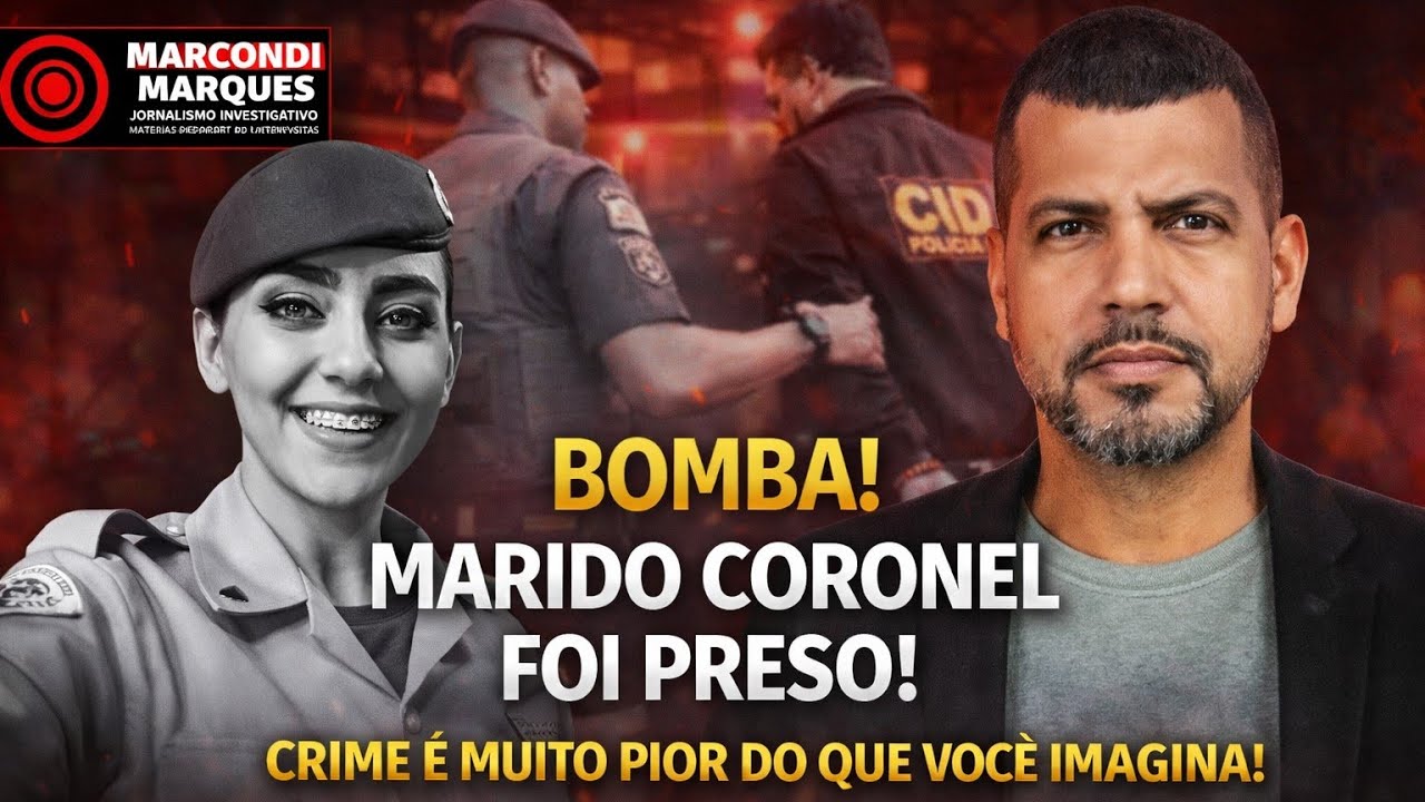 CASO PM GISELE: PRISÃO DO MARIDO DA PM  ACONTECEU AÓS CRIME GANHAR UM CAPITULO MACABRO!