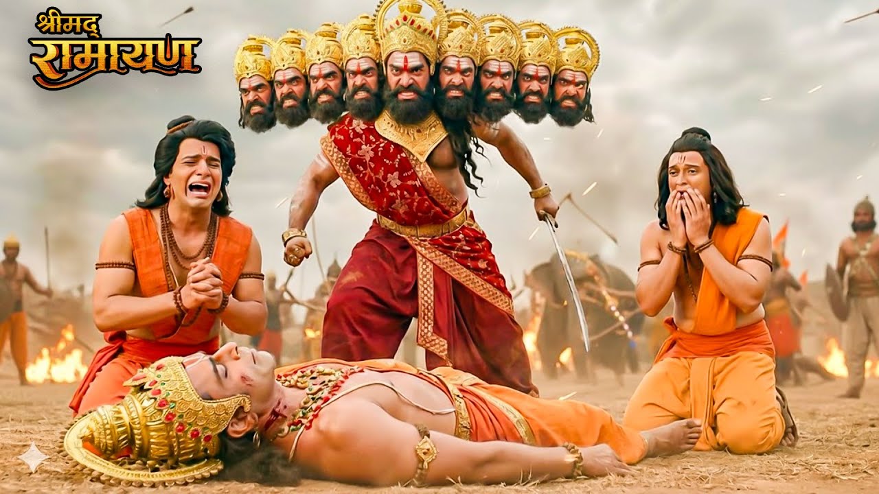 जब रावण ने किया वीर हनुमान जी का वध, रोने लगे श्री राम और लक्ष्मण अब क्या होगा देखिए || #ramayan