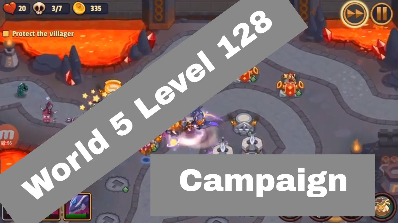 World 5 Level 128 Realm Defense TD | Realm Defense World 5 Level 128 Campaign