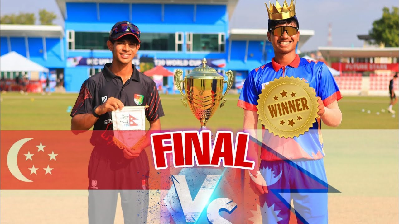 Winning Moment ❤️ Nepal Vs Singapore U16 ACC Final mens East Zone Cup 2025 #accmens #finalmatch