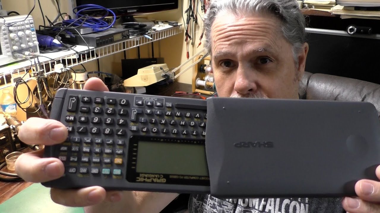 Let's sharpen up a couple of dull, non-working Sharp pocket computers!