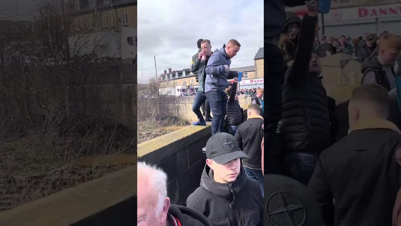 Crazy scenes at Hillsborough Corner