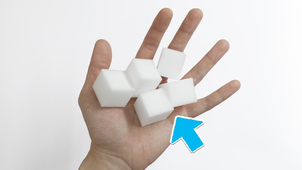神奇科技海綿16個用法！清潔功能真強大！16 Ways To Use Magic Eraser Sponge