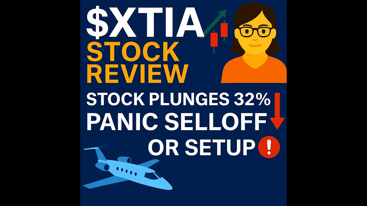 $XTIA Stock Plunges 32% &ndash; Panic Selloff or Setup? 🔥