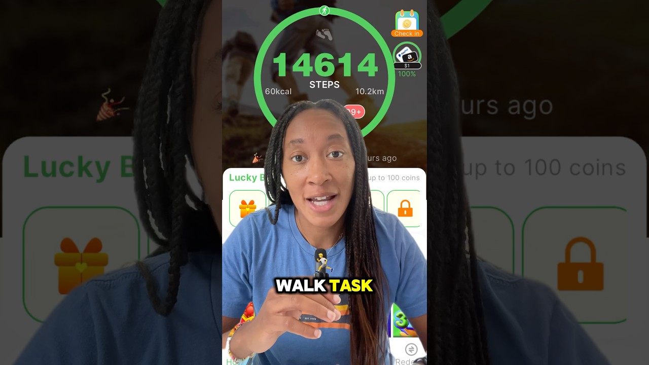 My Favorite Walking App That Pays Real Cash! #getpaidtowalk